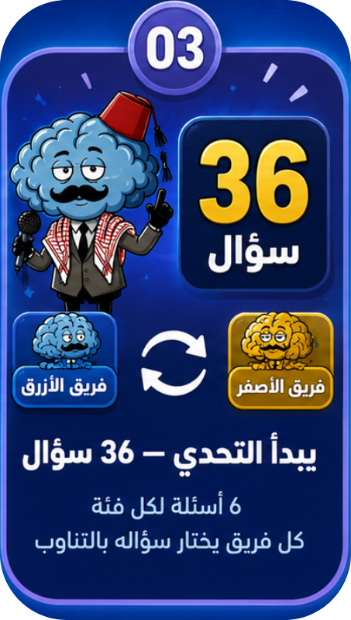 يبدأ التحدي ٣٦ سؤال — الخطوة الثالثة